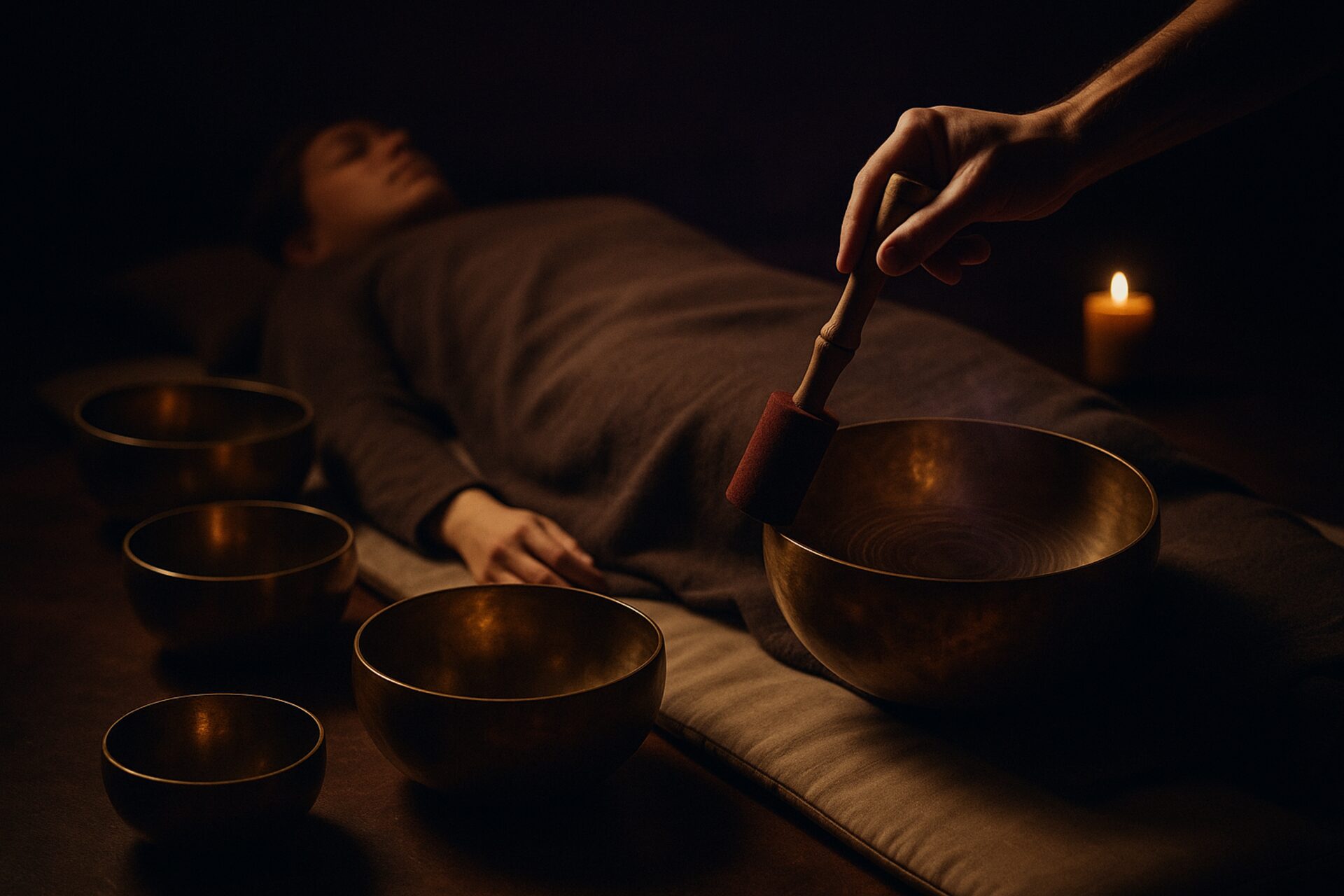 Massage Sonore avec bols chantants